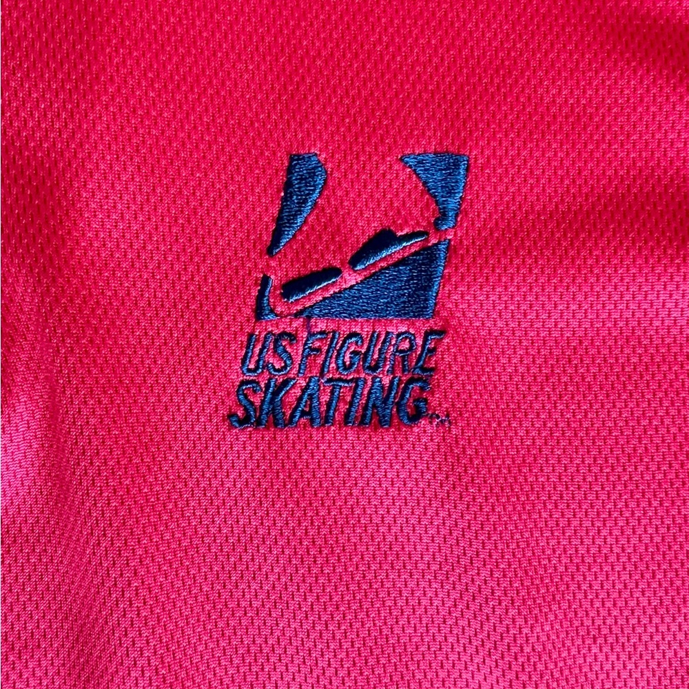 Team USA Figure Skating Long Sleeve Quarter Zip - Picture 3 of 6